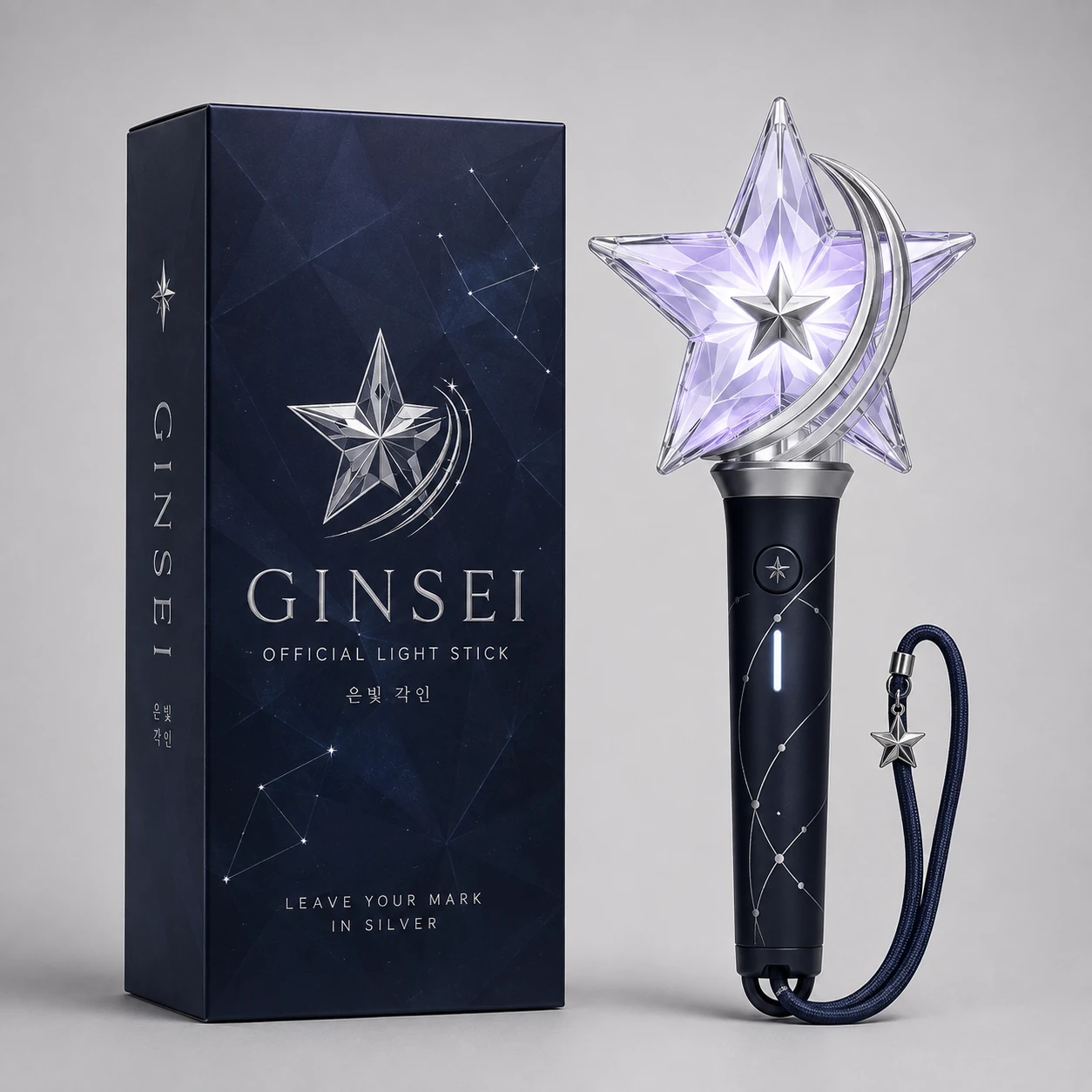 Ginsei Official Lightstick mit Verpackung